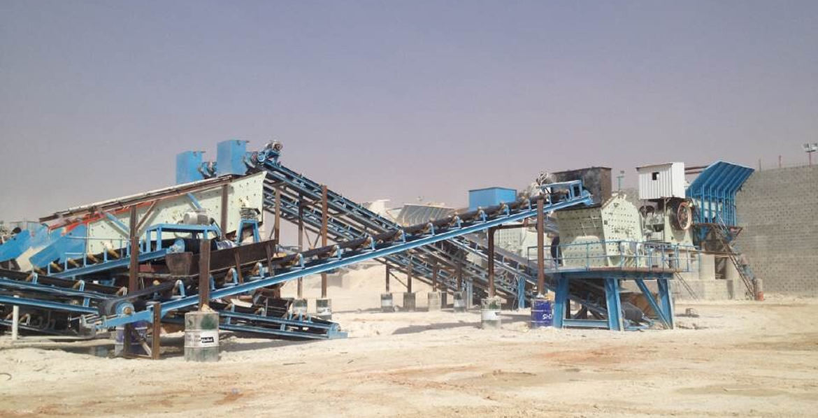 150-200 tph dolomite production line in Riyadh Saudi Arabia