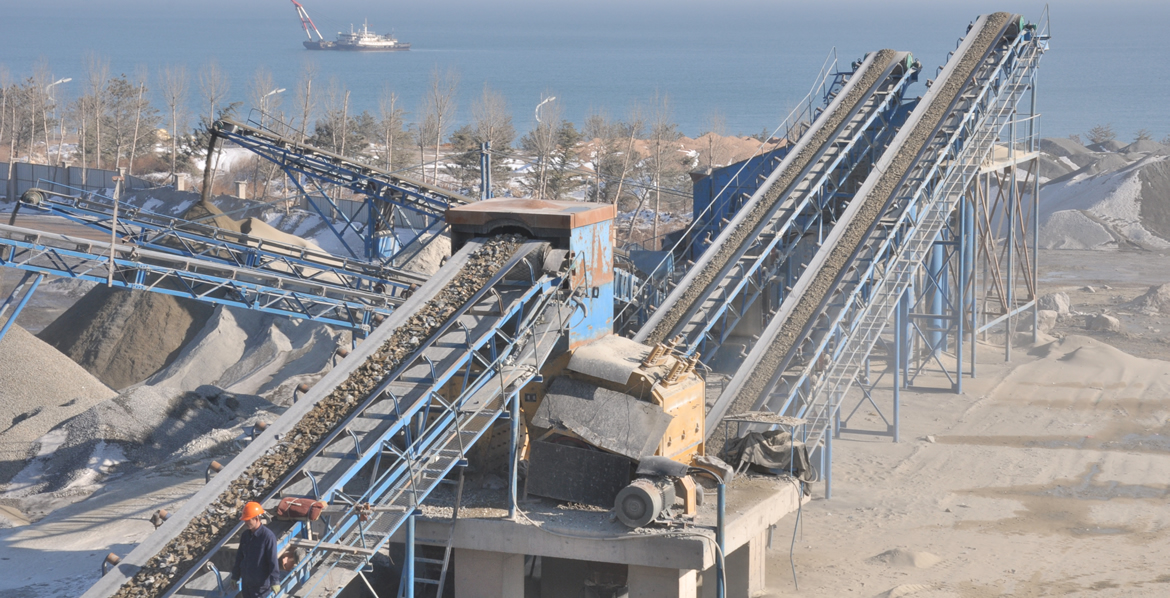 250 tph limestone crushing line in Kenya