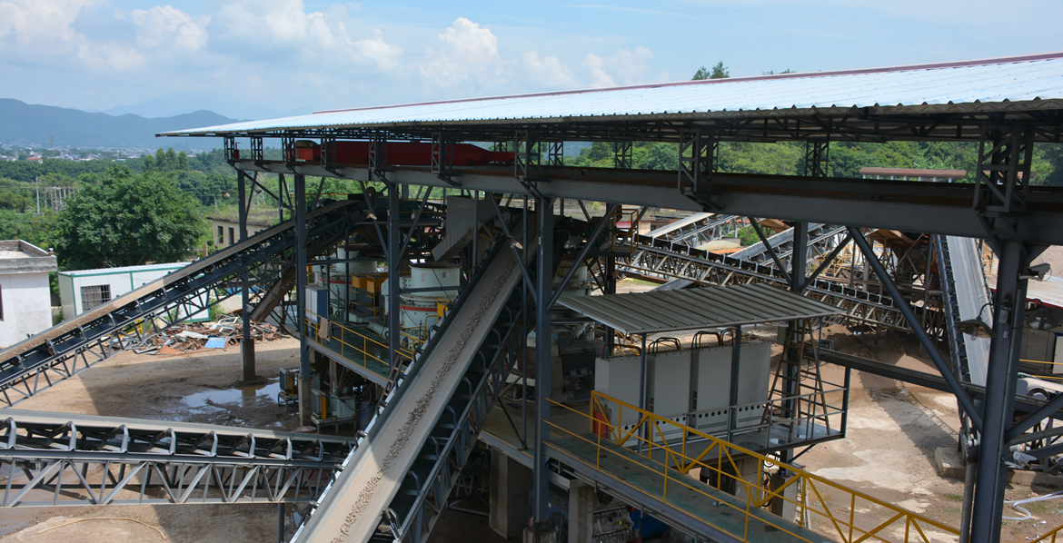 150 tph river stone sand making production line