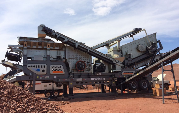 Portable Crushing and Screening Station